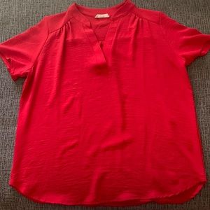 Red Causal shirt, great with jeans or pants
